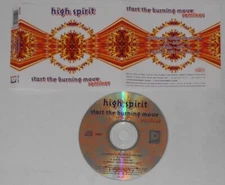 High Spirit - Start the Burning Move remixes ep - Germany cd, slimline