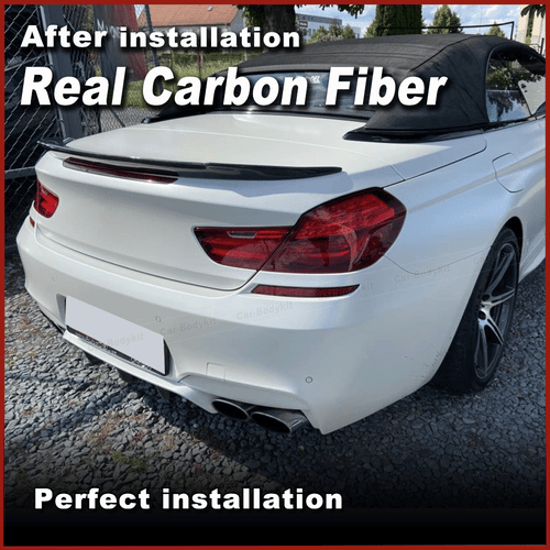 Carbon Heckspoiler Abrisskante Spoiler Lippe für BMW F12 640i 650i Cabrio 13-18 - Picture 2 of 13