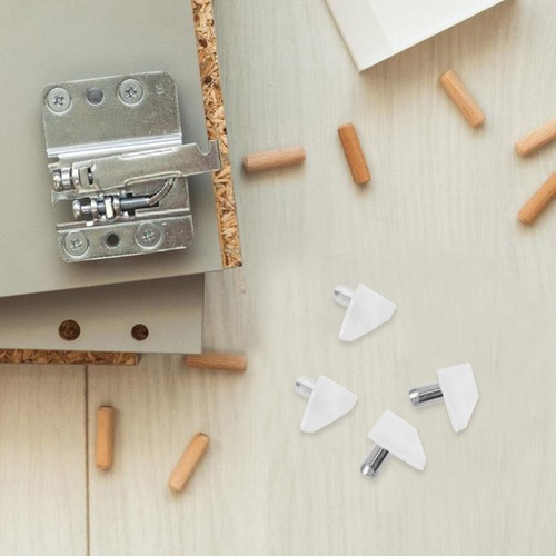 100PCS Shelf Pegs Shelf Pins Cabinet Shelf Bracket Pins Kitchen Furniture Pegs - 第 10/12 張圖片