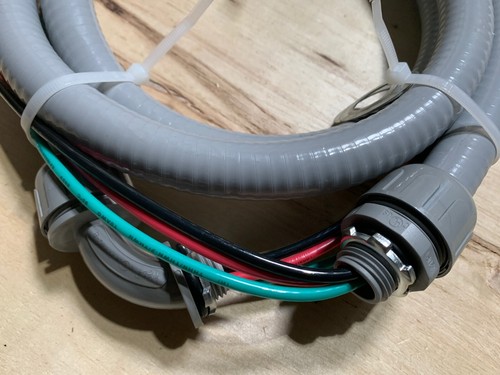 "Látigo eléctrico de aire acondicionado flexible hermético no metálico de 3/4"" x 6' ¡ENVÍO GRATUITO!¡! - Imagen 5 de 5