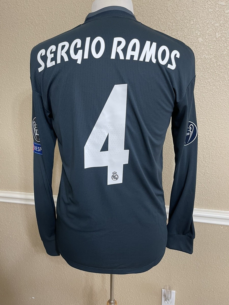 Real Madrid Ramos Spain Player Issue Adizero Shirt Match