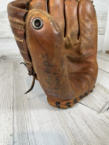 1940’s / 50’s Wilson Hank Sauer A2940 Baseball Glove RH Throwing RARE - Picture 9 of 14