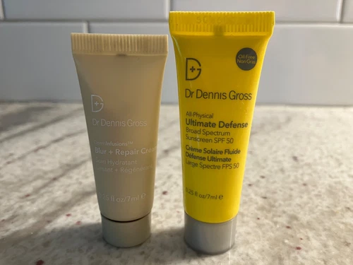 Dr. Dennis Gross Ultimate Defense Sunscreen and Blur+Repair Cream