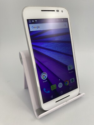 Motorola Moto 3. Gen weiß entsperrt 16GB 5,0'' 13MP 2GB Android Smartphone