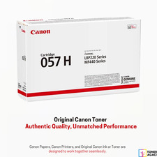 Canon CRG-057H Original Black Toner Cartridge   Genuine High-Yield for i-SENSYS