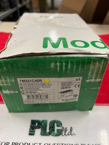 Schneider Electric TM221C40R Modicon Controller M221-40IO Relay Module NEW - Picture 2 of 4