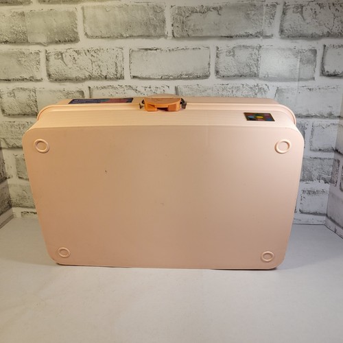 90s Caboodles Gemstone Jewelry Organizer Carrying Case #2410 Peach/Pink - Picture 16 of 19
