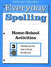 SCOTT FORESMAN-ADDISON WESLEY EVERYDAY SPELLING By James W Beers **Excellent**