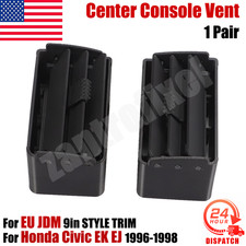 Pair Matte Center Console Vent For Eu Jdm Honda Civic 1996-1998 Ek Ej 3d Printed