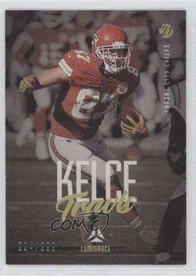 2021 Panini Luminance Gold 224/299 Travis Kelce #49 0c3