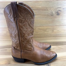 ARIAT Heritage Roper Mens Boots 11.5 D Brown Leather Ranch Rodeo Western