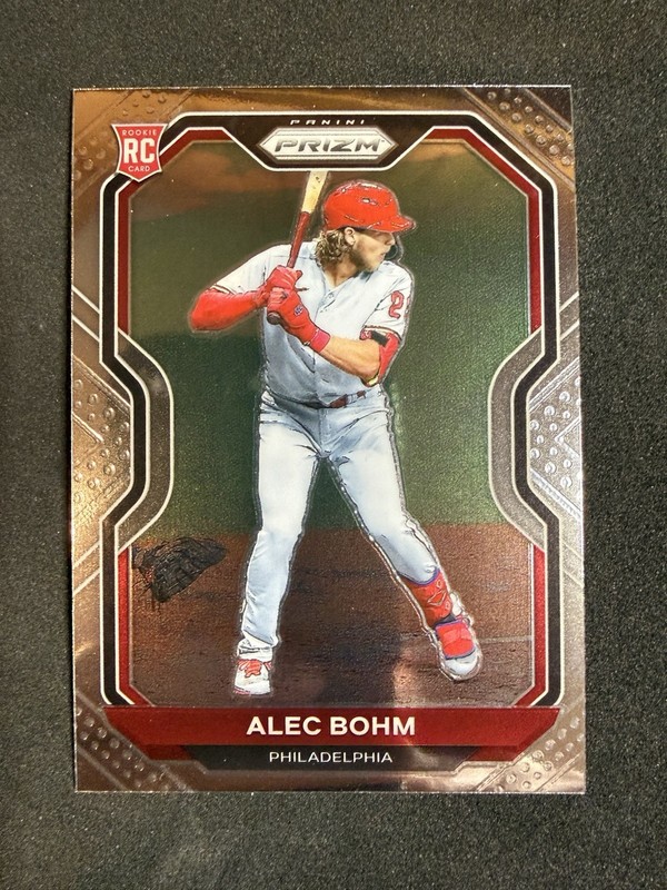 2021 Prizm Alec Bohm #140 Philadelphia Phillies RC Rookie