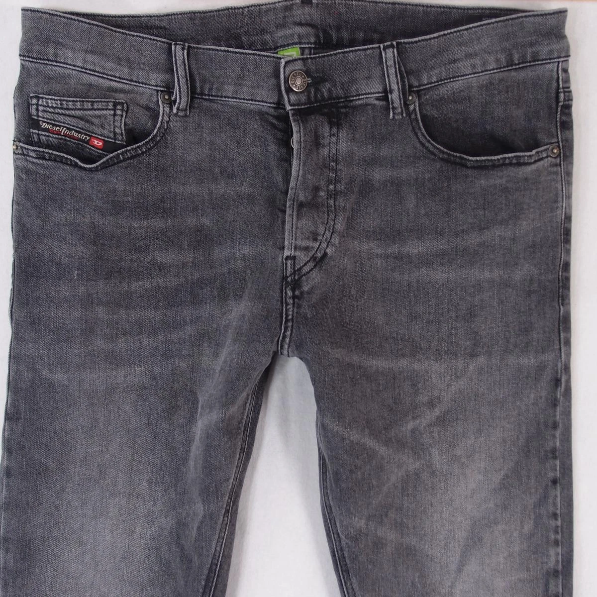 Jeans Diesel IAKOP Ajusté Gris - Taille W30 L30 (taillé) - Occasion Très Bon état