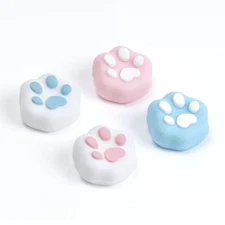 Silicone Cat Claw Thumbstick Grip Cap Protective Cover For NS Switch oled Lite