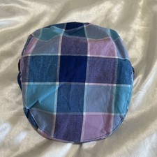 NWOT JANIE  JACK 2014 SPRING/PLAID BOYS SIZE 6-8 NEWSBOY CAP EASTER PASTELS