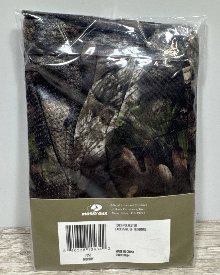 Mossy Oak Camo Lightweight Stretch Mesh Hunting Face Mask Balaclava OSFM New - Image 4 of 4