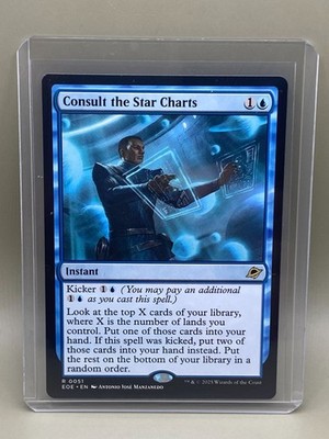 CONSULT THE STAR CHARTS #0051 Edge Of Eternities MTG RARE Karte Near Mint