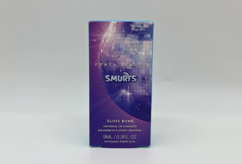 NEW Fenty Beauty Smurfette Effect Gloss Bomb Universal Lip Luminizer + Keychain - Picture 2 of 5