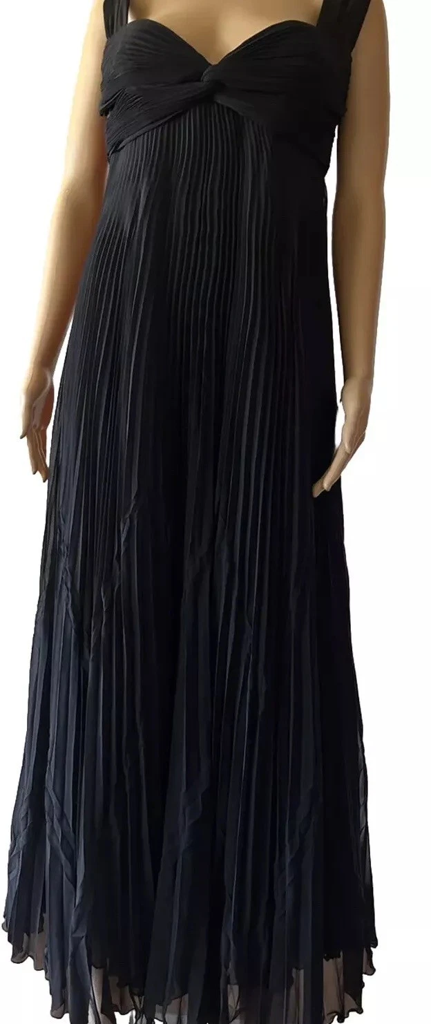 *VALENTINO* Abito da sera raro vintage anni 2000 bustier in seta anteriore 10