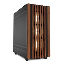 Sharkoon Case PC REBEL C70M RGB Full Tower Nero e Legno con Ventole RGB