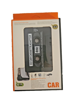 Car Cassette Adapter  3.5mm AUX to Cassette Tape Converter for CD/MP3/iPod/Phone