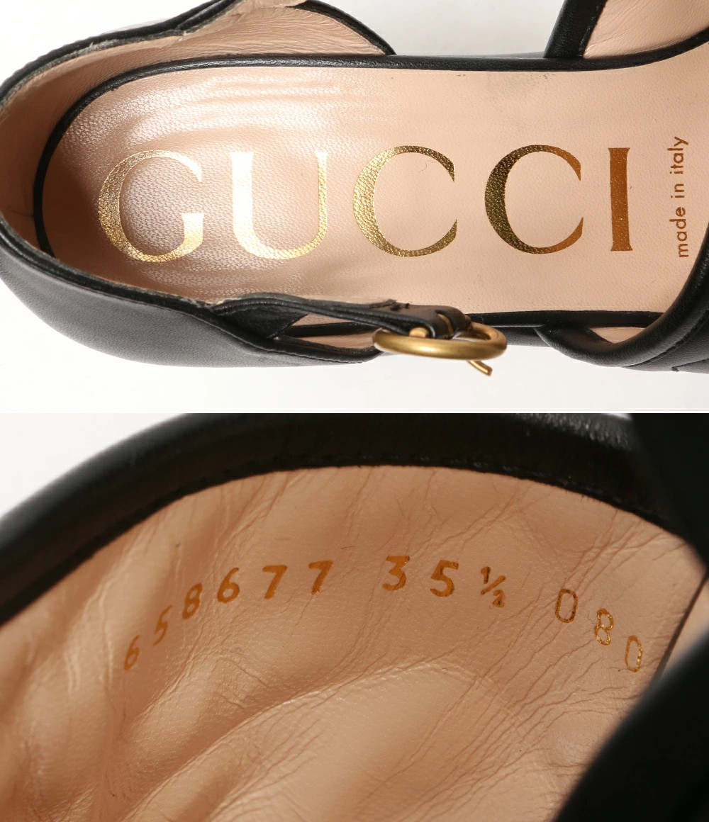 GUCCI Sandals Marmont GG Platform Sandals 658677 Women's SIZE 35.5 GUCCI thumbnail 4