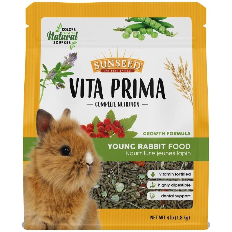 VITAKRAFT SUNSEED Sunseed Vita Prima Young Rabbit Food 4 lb