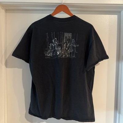  Rare Early Hockey Skateboards Black T-Shirt Large FA Quasi AVE Dill  