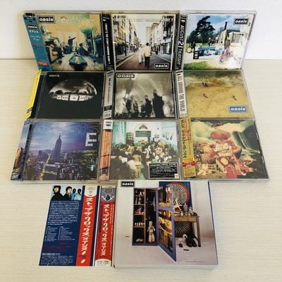 OASIS CD Definitely Maybe Morning Glory Be Here Now set of 10 CDs