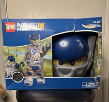 LEGO NEXO KNIGHTS Kids Deluxe Halloween Costume CLAY Size Small 4-6 Children