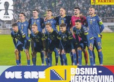 2026 Panini FIFA World Cup Soccer Sticker #BIH-13.  Team Photo (Bosnia and Herze