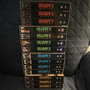 Sharpe's Collection VHS Box Set PAL (1993) BBC Video Drama Sean Bean