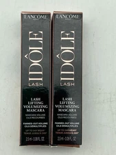 Lancome Idole Lash Lifting Volumizing Mascara- Glossy Black- .08OZ/2.5ML- 2PK