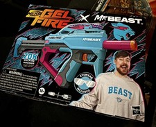 In-Hand NERF Pro Gelfire X Mr. Beast Fully Automatic Blaster Limited Edition