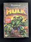 The Incredible Hulk Ultimate Destruction Nintendo GameCube CIB TESTED