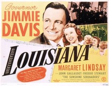 Historic Louisiana 1947 Movie Advertising Postcard