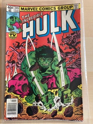 The Incredible HULK, Marvel, US, Nr 245 von 1980, Z 2