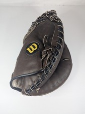 Wilson Staff Series A1871 Pro Toe Catchers Mitt Leather Baseball Glove RHT