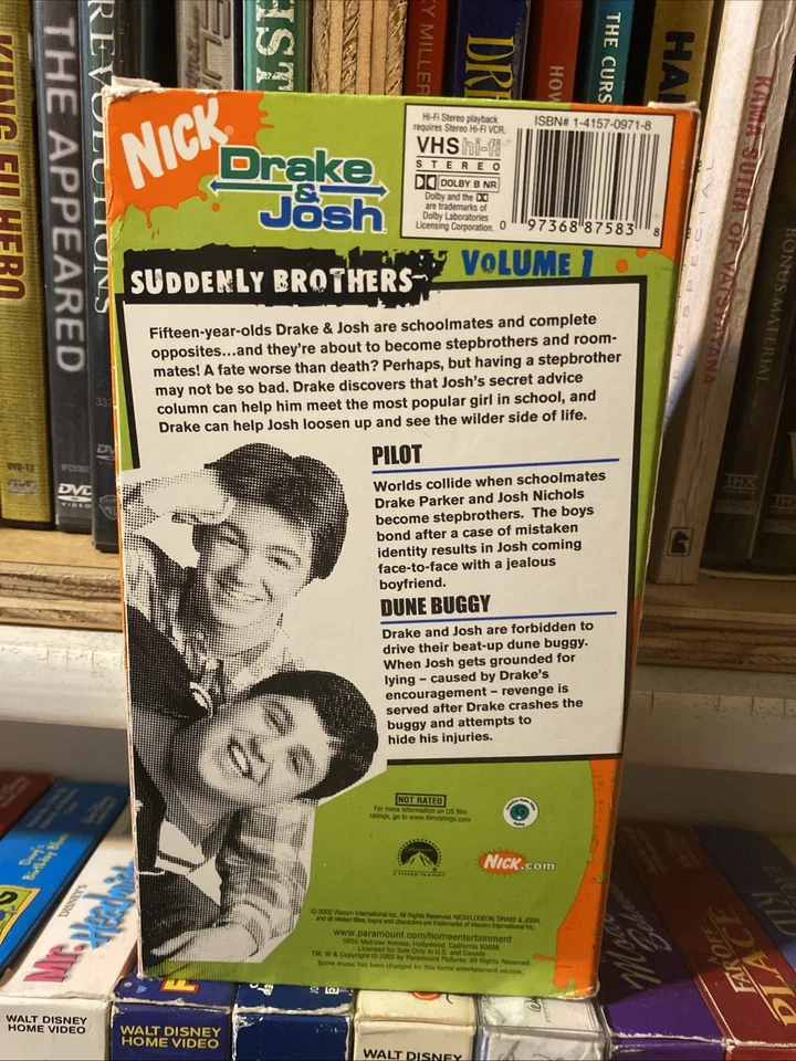 Drake Josh - Vol. 1: Suddenly Brothers (VHS, 2005) - Image 2 of 3