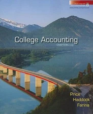 College Accounting: Chapters 1-13 - Paperback By Price, John Ellis - GOOD