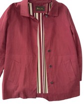 Loro Piana Herren Trenchcoat Jacke Bordeaux B...