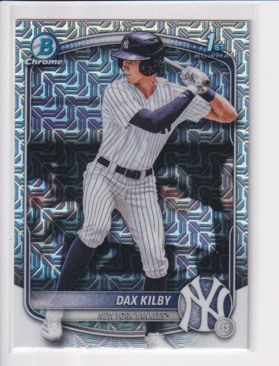 2025 Bowman Draft Chrome Mega Box Mojo Refractor Dax Kilby #BDC-146