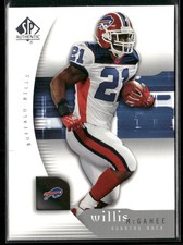 Willis McGahee 2005 Upper Deck SP Authentic #10 Buffalo Bills