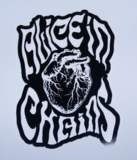 ALICE IN CHAINS Logo Die Cut Sticker Decal Official Heavy Metal Grunge Bands