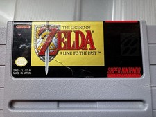 The Legend of Zelda: A Link to the Past (SNES) – Authentic – Tested