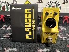 Ibanez FLMINI Flanger Mini Yellow Guitar Pedal Made In Japan