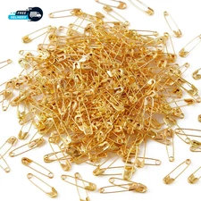 19Mm Safety Pins  Small Fastening Pins  Rust Resistant Nickel Plated Stee