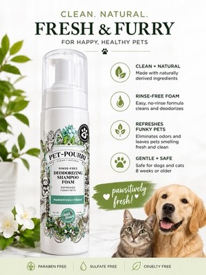 Poo-Pourri Rinse-Free Deodorizing Dry Shampoo for 6 ounces, does not apply