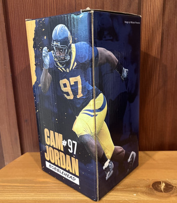 Cal Golden Bears Cam # 97 Jordan Bobblehead  UC Berkeley EUC