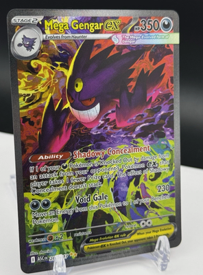 Pokemon TCG Mega Gengar Ex 284/217 Special Illustration Rare SIR